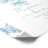 トイレデジュイボーフランスのミモサバー ポスター (角)