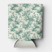 トイレデジュイヴィンテージグリーンバタフライガーデン 缶クーラー (正面)