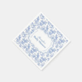 トイレデジュウウッドランドベビーシャワー スタンダードカクテルナプキン (角)