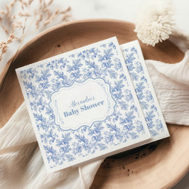 トイレデジュウウッドランドベビーシャワー スタンダードカクテルナプキン