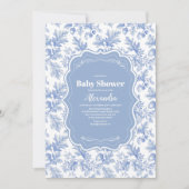 トイレデジュウウッドランドベビーシャワー 招待状 (正面)