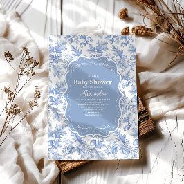 トイレデジュウウッドランドベビーシャワー 招待状