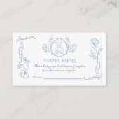 トイレデジュエテディベアヴィンテージおむつラッフル エンクロージャーカード (正面)