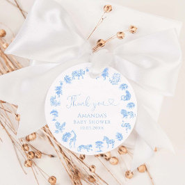 トイレドゥジュイサファリボーイベビーシャワー フェイバータグ