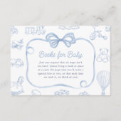 トイレドゥジュイブルーボウチャイノワジェリーブズベビー エンクロージャーカード (正面)