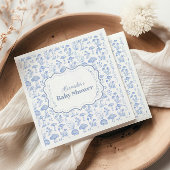 トイレドゥジュイマッシュルームウッドランドベビーブシャワー スタンダードカクテルナプキン