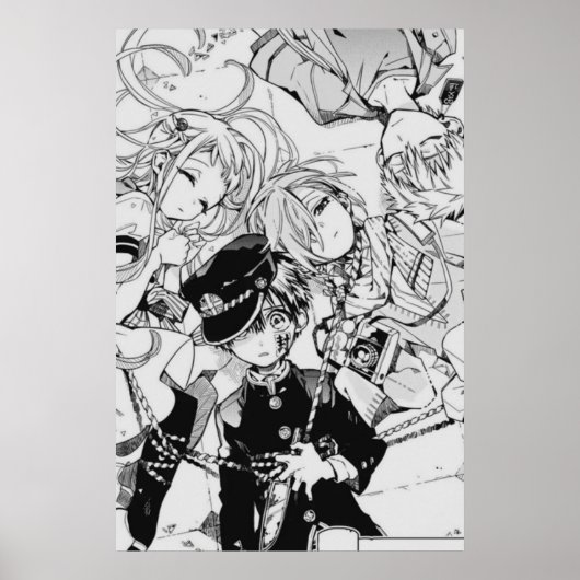 トイレバインド花子マンガアート ポスター (正面)