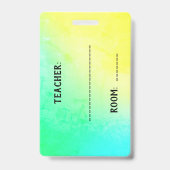 トイレパスバッジ バッジ (裏面)