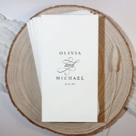 トイレパーソナライズされた結婚用のバスルーム用タオル