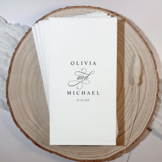 トイレパーソナライズされた結婚用のバスルーム用タオル