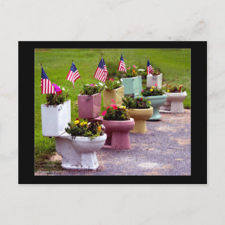 トイレプランター ポストカード