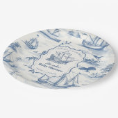 トイレベビー航海のシャワー ペーパープレート (アングル)