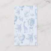 トイレホットエアバルーン弓ブックベビーチケット エンクロージャーカード (裏面)