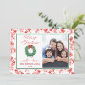 トイレボウリースクリスマスカード 招待状 (スタンド正面)