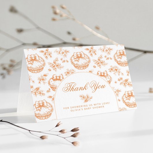 トイレリトルかわいこちゃんパイ赤ちゃん感謝していシャワーユー サンキューカード