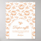 トイレリトルかわいこちゃん男女兼用おむつラッフル ポスター (正面)