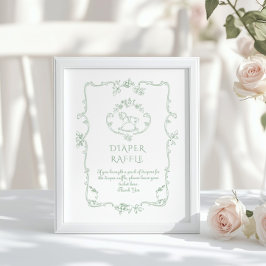 トイレヴィンテージチノワセリーオムツラッフル ポスター