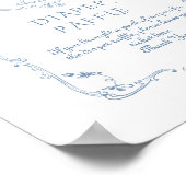 トイレヴィンテージチノワセリーオムツラッフル ポスター (角)