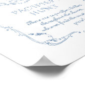 トイレヴィンテージテディベアおしゃぶり狩りゲーム ポスター (角)