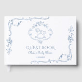 トイレヴィンテージフレームチノワセリーベビーシャワー ゲストブック (正面)
