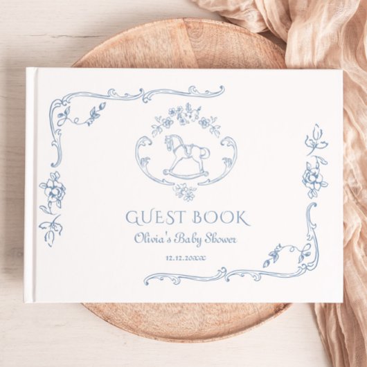 トイレヴィンテージフレームチノワセリーベビーシャワー ゲストブック