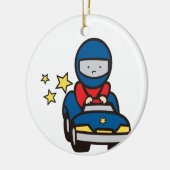 トイレースカー セラミックオーナメント (左)