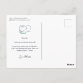 トイレ恋しく思紙よりもキミの方 ポストカード (裏面)