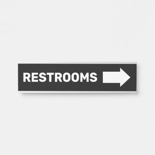 トイレ方向方向方向方向道路発見壁記号 サインプレート (正面)