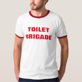 トイレ旅団 Tシャツ (正面)