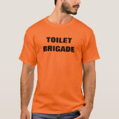 トイレ旅団 Tシャツ (正面)
