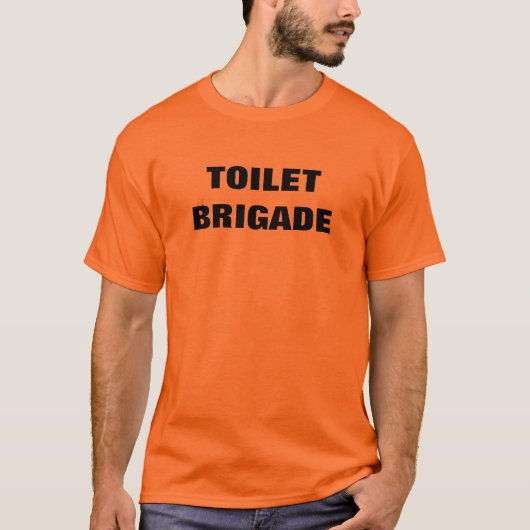トイレ旅団 Tシャツ (正面)