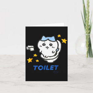 トイレ時間ちかわ meme 面白Tシャツ カード