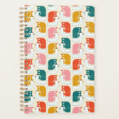 トイレ熱狂する紙猫 プランナー手帳 (正面)