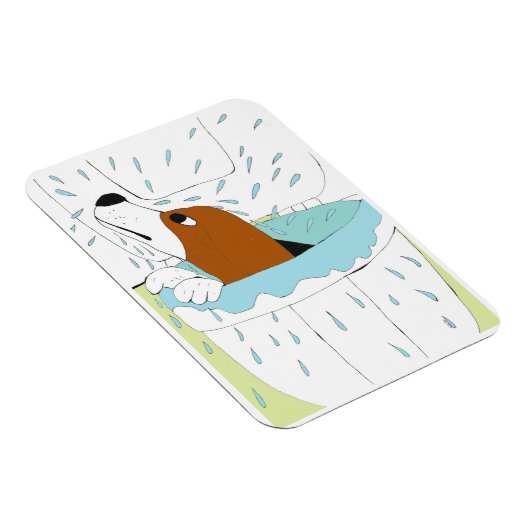 トイレ犬 マグネット (右側)