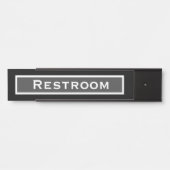 トイレ用オフィスドアシンボルや象徴標識 サインプレート (正面)