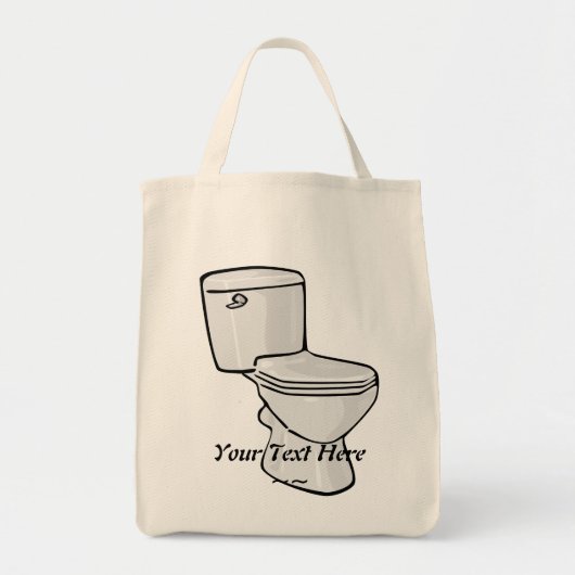 トイレ用トートバッグ トートバッグ (正面)
