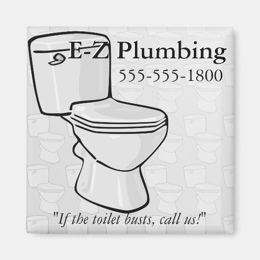 トイレ用磁石 マグネット (正面)