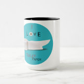 トイレ紙の評価 マグカップ (中央)