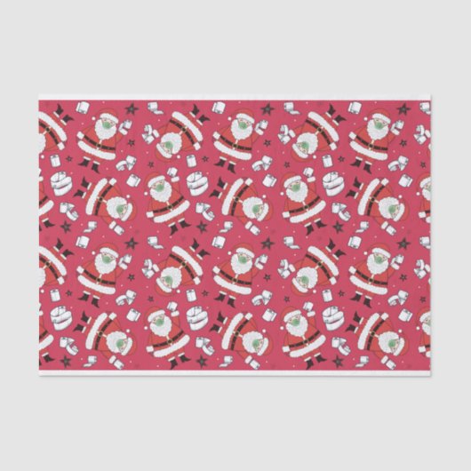 トイレ紙サンタティッシュペーパー 薄葉紙 (正面)