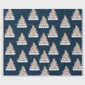 トイレ紙ツリー2020、おもしろいクリスマス ラッピングペーパー (フラット)