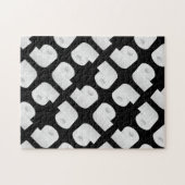 トイレ紙パターン ジグソーパズル (横)