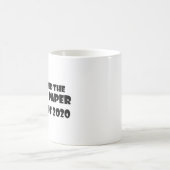 トイレ紙パニックマグ コーヒーマグカップ (中央)