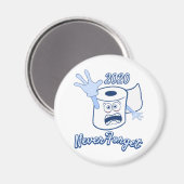 トイレ紙パニック2020マグネット マグネット (正面/裏面)