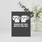 トイレ紙レッドネックビアズマクールレット不良 ポストカード (スタンド正面)