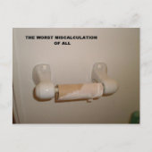 トイレ紙具 ポストカード (正面)