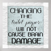 トイレ紙液 ポスター (正面)