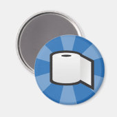 トイレ紙磁石 マグネット (正面/裏面)