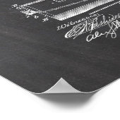 トイレ紙転が特許 ポスター (角)