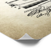 トイレ紙転が特許 ポスター (角)