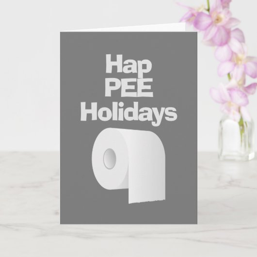 トイレ紙 カード (蘭)